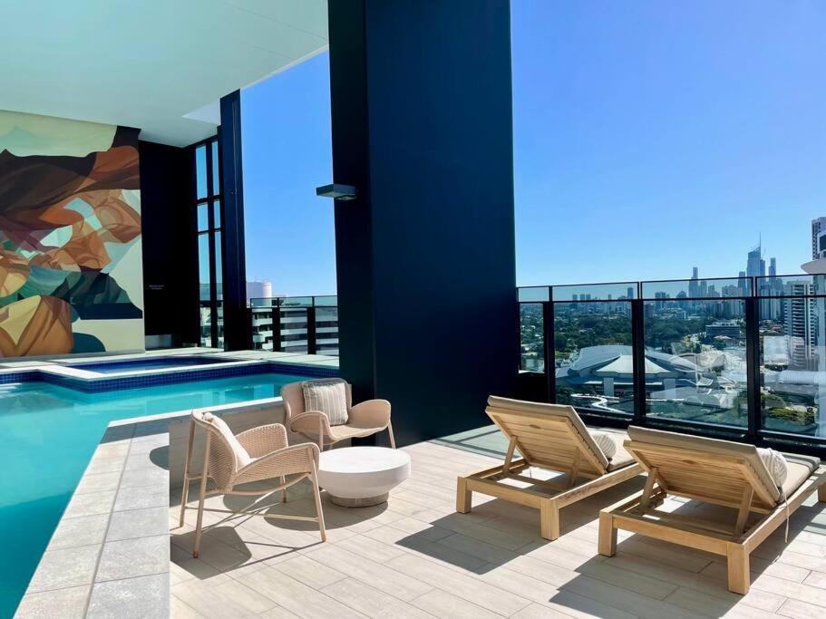 Luxury Stunning Riverview 1 Bedroom Apt 479F Gold Coast Eksteriør bilde